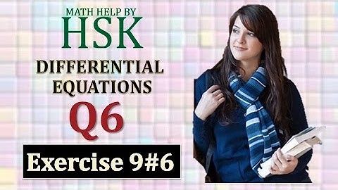 differential eqn EX9#6 Q6 NCERT MATHS SOLUTIONS class 12 cbse board