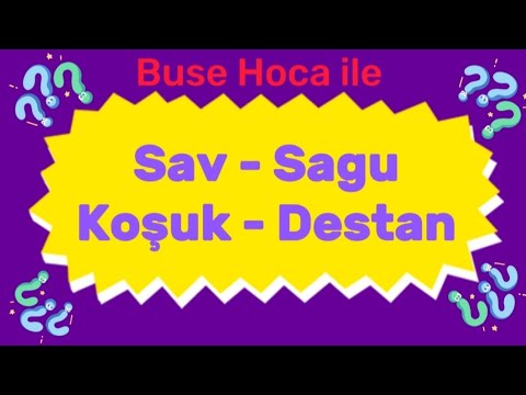 Sav - Sagu - Koşuk - Destan nedir❓Özellikler + Örnekler /Sözlü Dönem-İslamiyet Öncesi Türk Edebiyatı