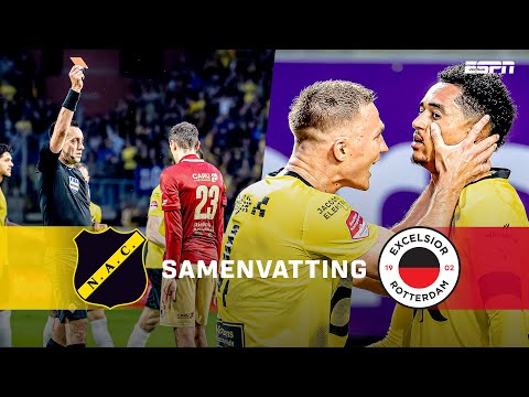 ? SPEKTAKEL in BREDA met 8 GOALS & 2 RODE KAARTEN ?? | Samenvatting NAC Breda - Excelsior
