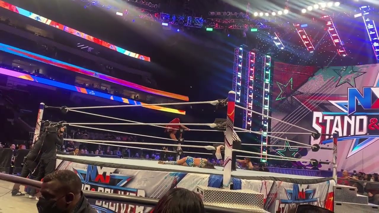 NXT Stand and Deliver Mandy Rose vs Io Shirai vs Cora Jade vs Kay Lee