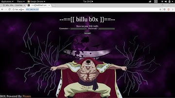 Billu: B0x From Vulnhub