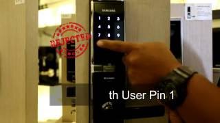 Samsung H705 Digital Lock Demo screenshot 4