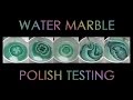 Polish Testing | Holo Clover Water Marble | Behind the Scenes