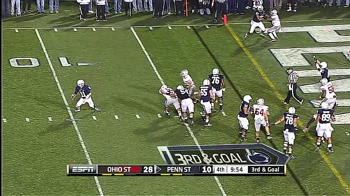 Matt Lehman 2 Yard Touchdown