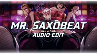 mr. saxobeat - edit audio