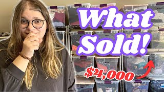 GREAT SALES OVER $50!  What Sold on Poshmark, eBay, & Whatnot in January 2024!