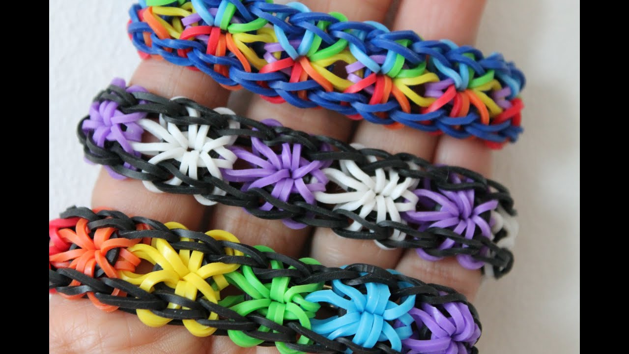 Rainbow Loom Nederlands, Starburst, rustige uitleg YouTube