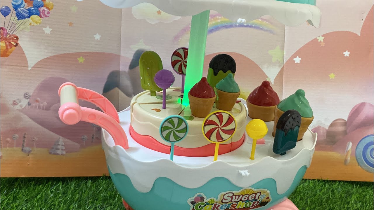 951 Minutes Satisfying With Unboxing Cake Cart Play Set Satisfying