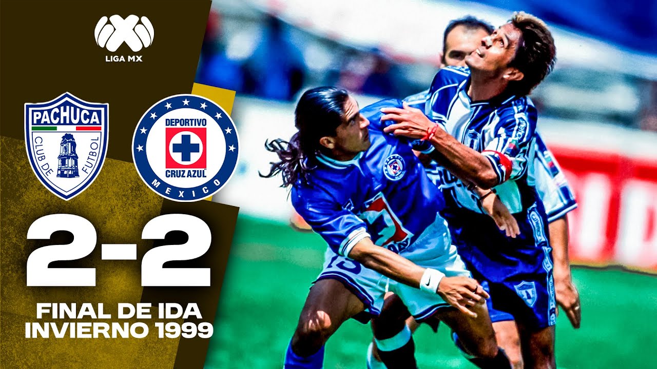 🐹 Pachuca 2-2 Cruz Azul 🚂 Invierno 1999 🏆 Final Ida