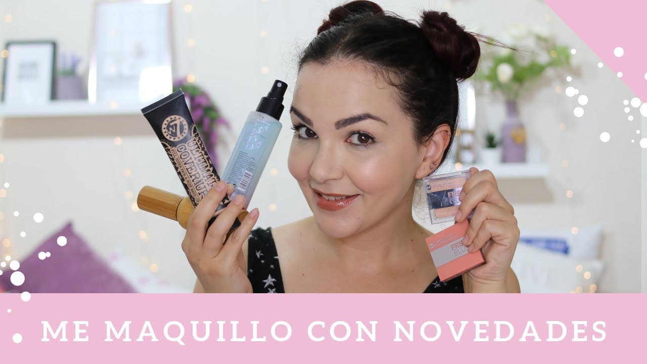 Me maquillo con novedades (W7, Bell, Nabla, VLD...)