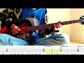 Big Cheese – Nirvana – Bass cover with tabs (4k)