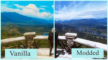 Witcher 3 vanilla vs extreme modded | Apex Reshade & Toussaint Enhanced |