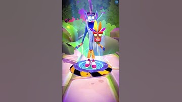 CrashOntheRun!(ios/android) killing the boss "frosty Lab Assistant" gameplay #Short #PowerGem.