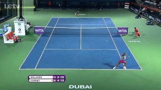 Famous Serena Williams vs. Alize Cornet | Full Highlights | Dubai Tennis Championships 2014(SF) Profile