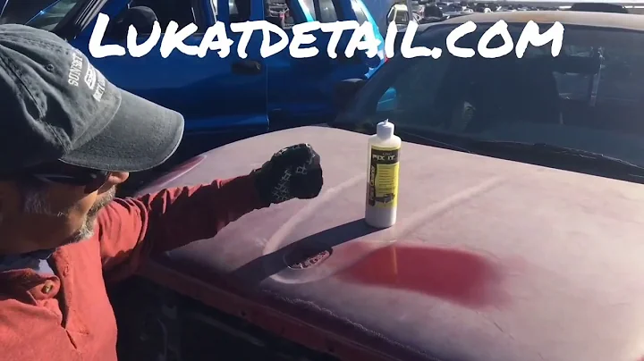 Old Clear Coat Auto polish. Make it shine all over again!