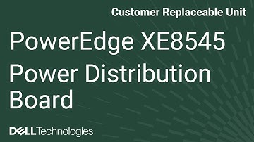 Dell  PowerEdge XE8545: Remove/Install Power Distribution Board
