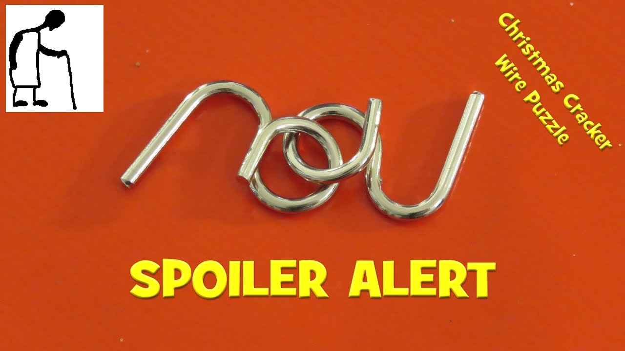 Christmas Cracker Wire Puzzle YouTube