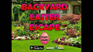 backyard easter escape video walkthrough