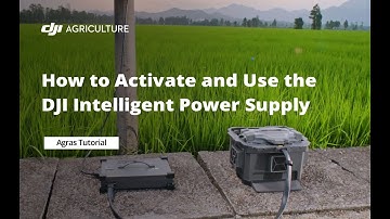 Agras Tutorial: How to Activate and Use the DJI Intelligent Power Supply