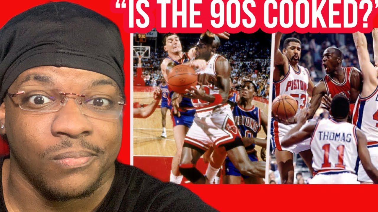 Майкл Джордан не может пойти налево? Реакция