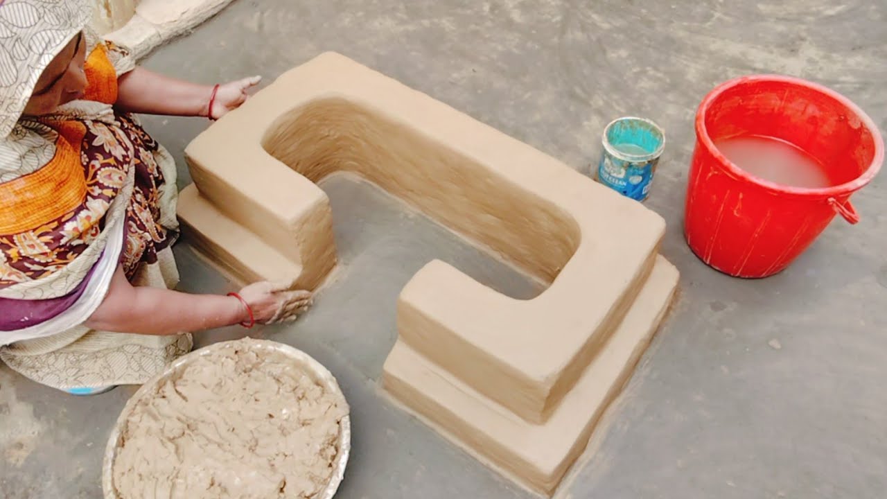 How to make Multiple Desi Chulha at Home । Mitti ka Chulha kaise banaye। Mitti ka Chulha #viral 