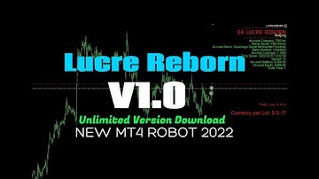93. Download the profitable Forex Expert Advisors for trading " Lucre-Reborn-Scalping-EA" for free