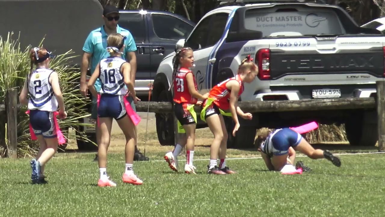 FULL GAME: Steelers V ACT Cougars | Girls U9 Junior Oztag Australian Championships 2025 | Round 3