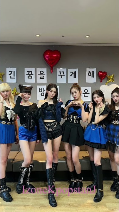 Minju IG 120421Minju decorating the IVE waiting room