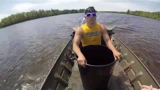 BOWFISHING Carp Spawn Wisconsin
