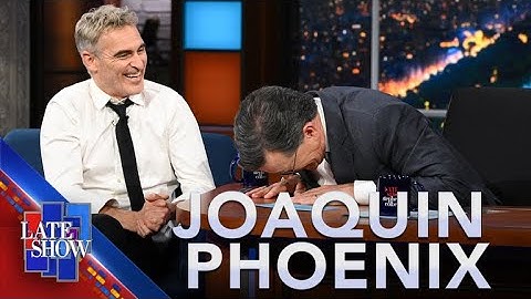 “I Want Dave To Lacerate Me” - Joaquin Phoenix Breaks Down His “Letterman” Interview Trainwreck