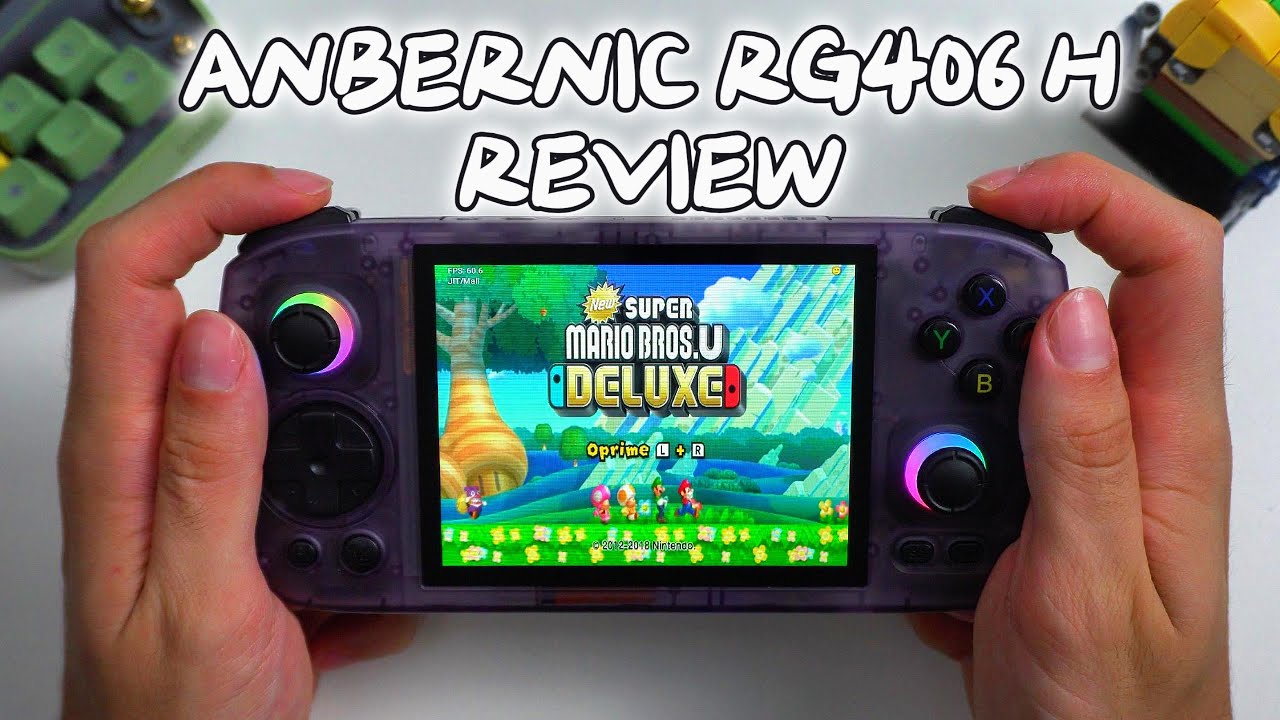 ANBERNIC RG406H ¿VALE LA PENA COMPRARLA? Unboxing y Review - YouTube