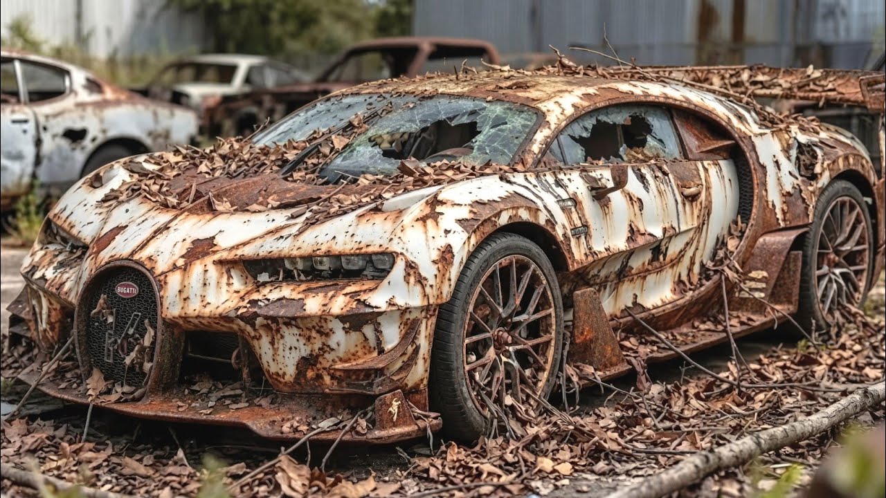 I Bought Bugatti Chiron for Only $500! | Grandma Sold Me His Abandoned Supercar