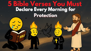 5 Bible Verses You Must Declare Every Morning for Protection  (Before the Start of A New Day)
