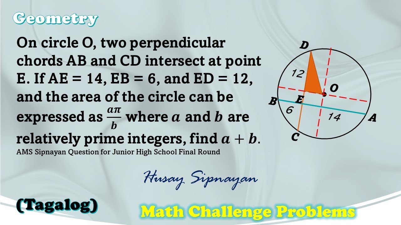 Math Challenge Problem No. 33 | Geometry - YouTube