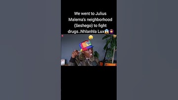 Nhlanhla Lux sent strong message to Julius Malema🔥#juliusmalema #eff #shorts