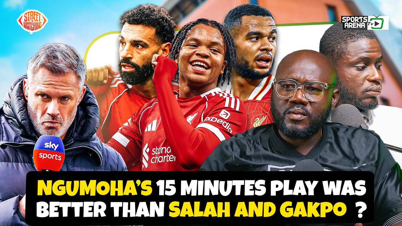Ngumoha’s 15 minutes play was better than Salah and Gakpo combined - carragher
