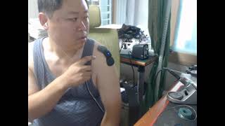 클럭 미니 마사지 기계 배터리 교체