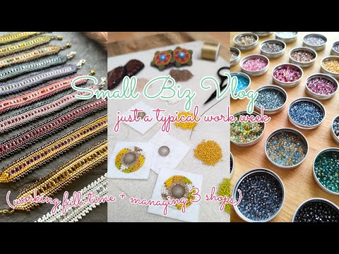 Small Jewelry Biz Diary | working full-time and managing my jewelry business and its 3 shops
