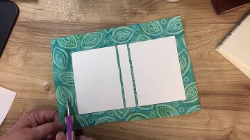 Create a Bound Book with your Sizzix Notebook Die