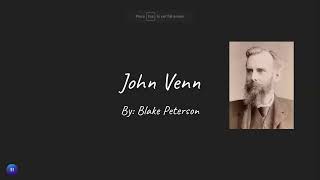 John Venn Presentation