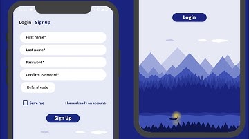 New Animated Login & Sign up UI |Kodular  Tutorial|