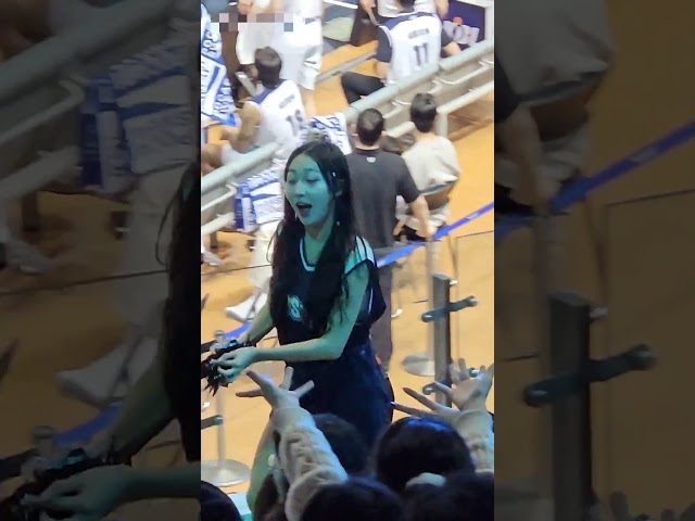 260118 수화 치어리더 모습 (더빙) #kbl #올스타전 #치어리더 #korean #cheerleader #직캠 #fancam #잠실실내체육관 #진수화