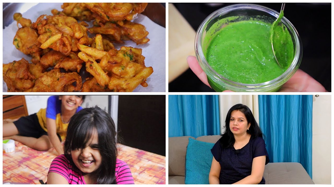 PAKORA Recipe | Aloo Pyaz ke Pakode and Coriander Green Chutney | Evening Teatime Snack Recipe