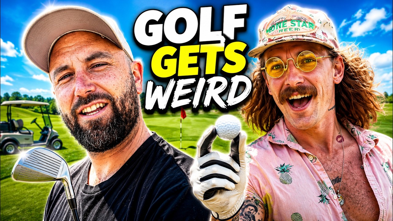 WE GOT KICKED OFF THE GOLF COURSE!!