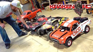 LARGE GAS POWERED TOYS! KRAKEN KV5TT 29cc RTR TSCO TRUCK | RC ADVENTURES