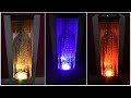 How to make Amazing Led Fountain from cement