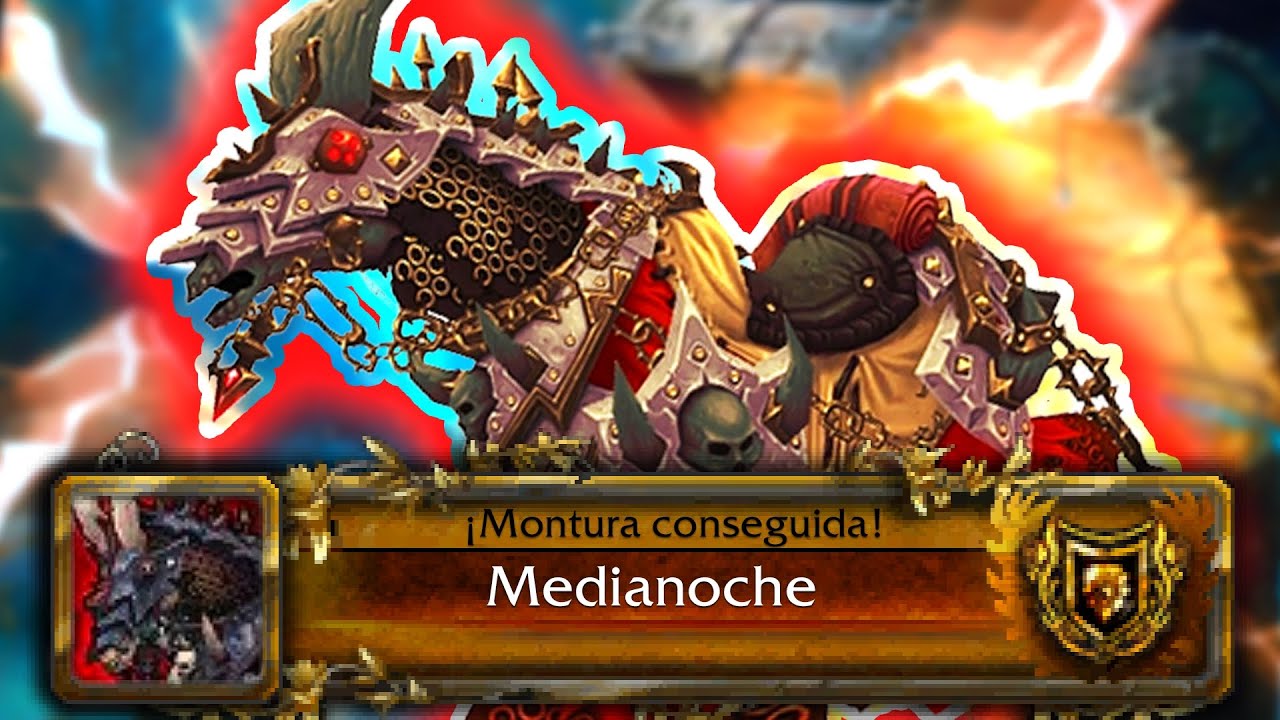 🐴🦴 MEDIANOCHE 🌓 CÓMO CONSEGUIR MONTURA REGRESO A KARAZHAN MÍTICO 🏰 | World of Warcraft