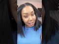 NEW UPGRADED @NadulaWig @NadulaHair 7×5 Bye Bye Knots Yaki Straight Bob | No-Slip Wig Review