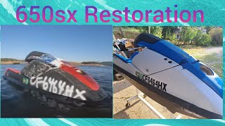 650sx Standup Ski Restoration PT.1/3