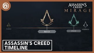 Assassins Creed Mirage The Story So Far - Timeline